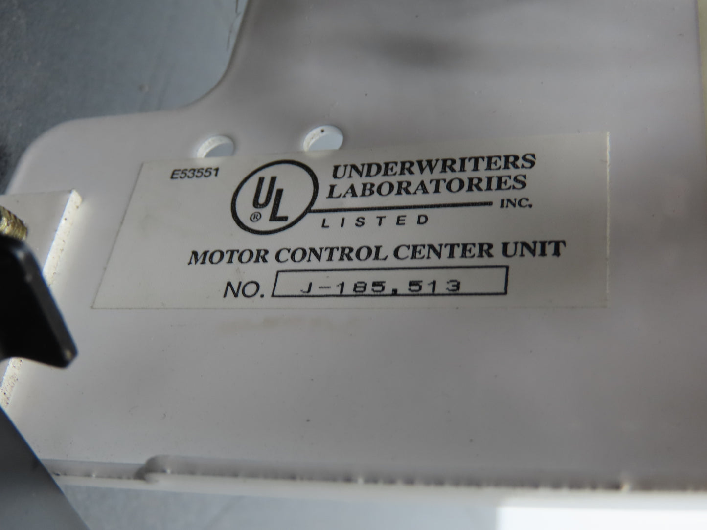 Siemens 32-89258 Combination Bucket Breaker MCC Starter Fused 600VAC 10HP 3Ph