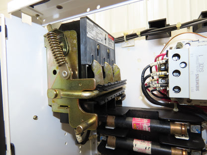 Siemens 32-89258 Combination Bucket Breaker MCC Starter Fused 600VAC 10HP 3Ph