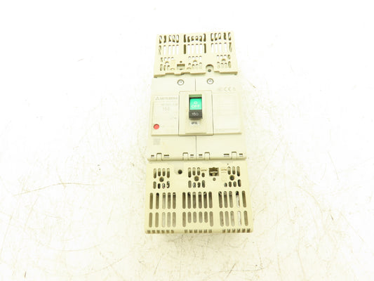 Mitsubishi Electric NF250-CW 150A Molded Case Circuit Breaker 600V 3PH w/ Guards