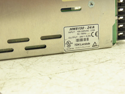 TDK Lambda HWS150-24/A Power Supply 24VDC 6.5A 100-240VAC 50/60Hz Lot of 7