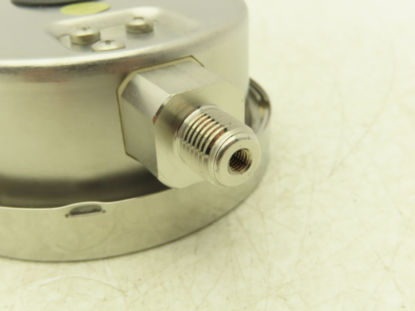 McDaniel Controls AYNH3 Ammonia Pressure Gauge 4" Dial -30"HG 0-160 PSI 1/4" NPT