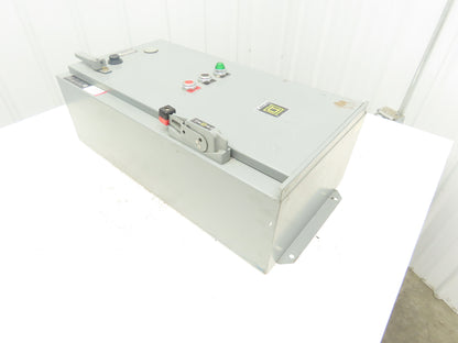 Square D 8536SC03 Combination Motor Starter NEMA Size 1  10HP 460V 3R Enclosure