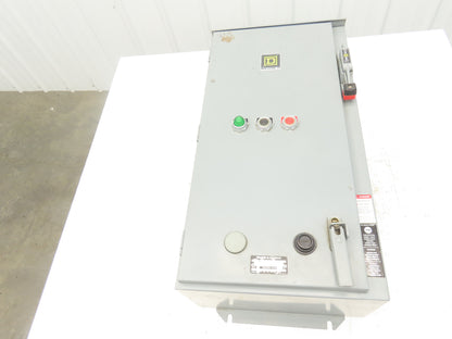 Square D 8536SC03 Combination Motor Starter NEMA Size 1  10HP 460V 3R Enclosure