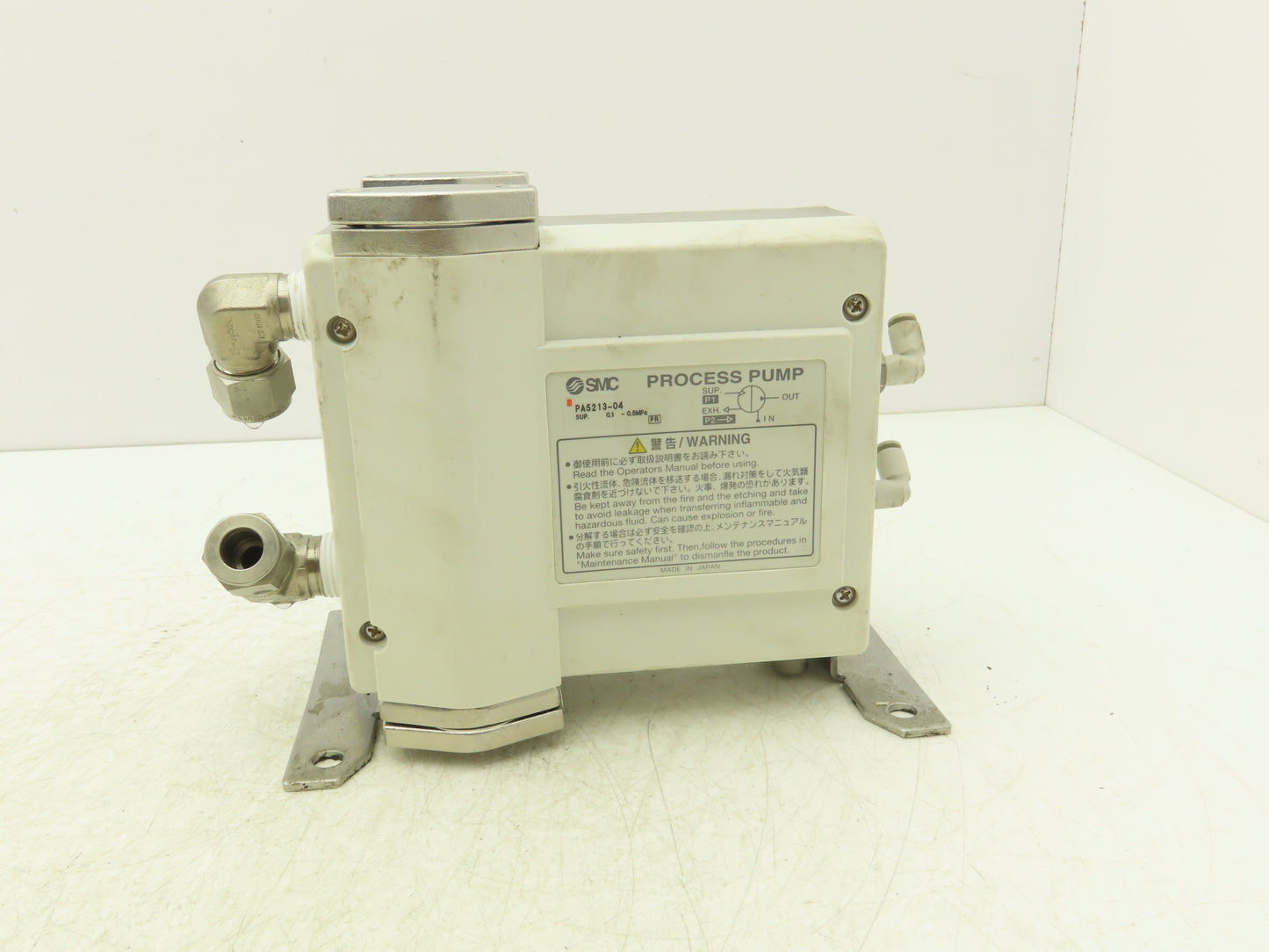 SMC PA5213-04 Air Pneumatic Diaphragm Process Pump 01.-0.5MPa