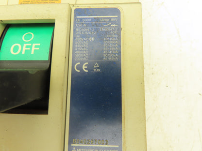 Mitsubishi Electric NF-SKW3 300B Molded Case Circuit Breaker 300A 3Ph 600VAC