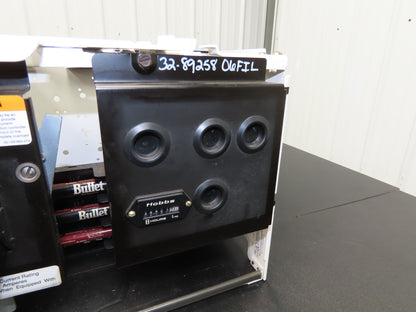 Siemens J-185 Combination Bucket Breaker MCC Starter Fused 600VAC 10HP 3Ph