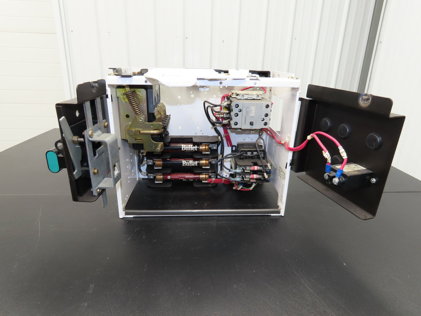 Siemens J-185 Combination Bucket Breaker MCC Starter Fused 600VAC 10HP 3Ph