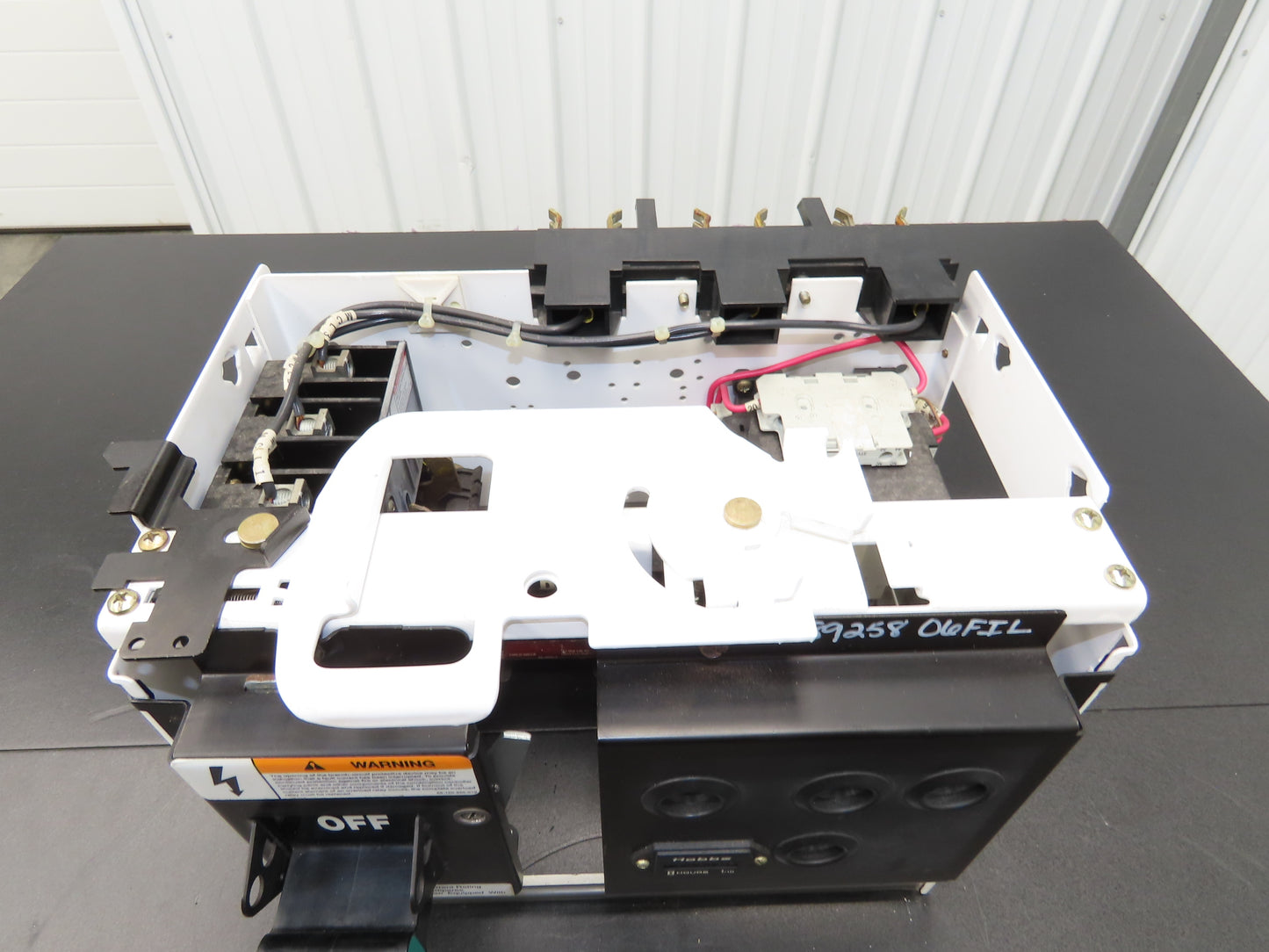 Siemens J-185 Combination Bucket Breaker MCC Starter Fused 600VAC 10HP 3Ph