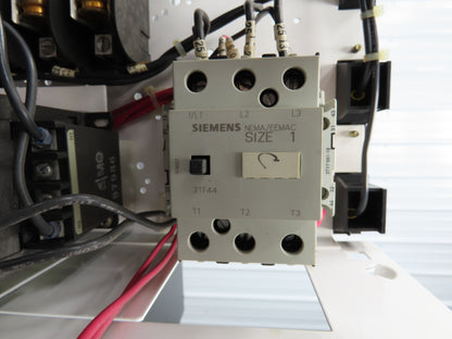 Siemens J-185 Combination Bucket Breaker MCC Starter Fused 600VAC 10HP 3Ph