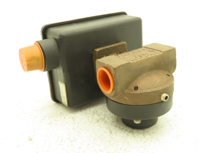 Universal Flow Monitors WVS6GM-6-A3WR-PC5-4.5D Flow Meter 6 GPM 3/4"NPT Bronze