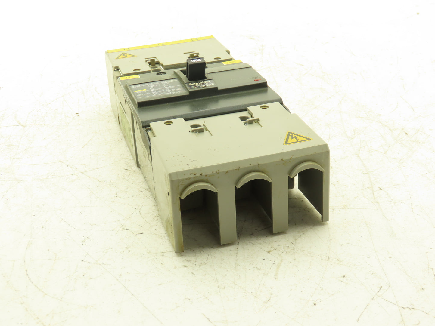 Schneider EZC 250N EasyPact Molded Case Circuit Breaker 150A 480VAC 3-Pole