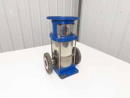 Pentair Aurora 393-4 Inline Multistage Centrifugal Pump 2x2"Flanged Stainless
