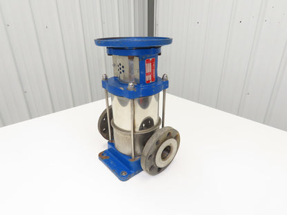 Pentair Aurora 393-4 Inline Multistage Centrifugal Pump 2x2"Flanged Stainless
