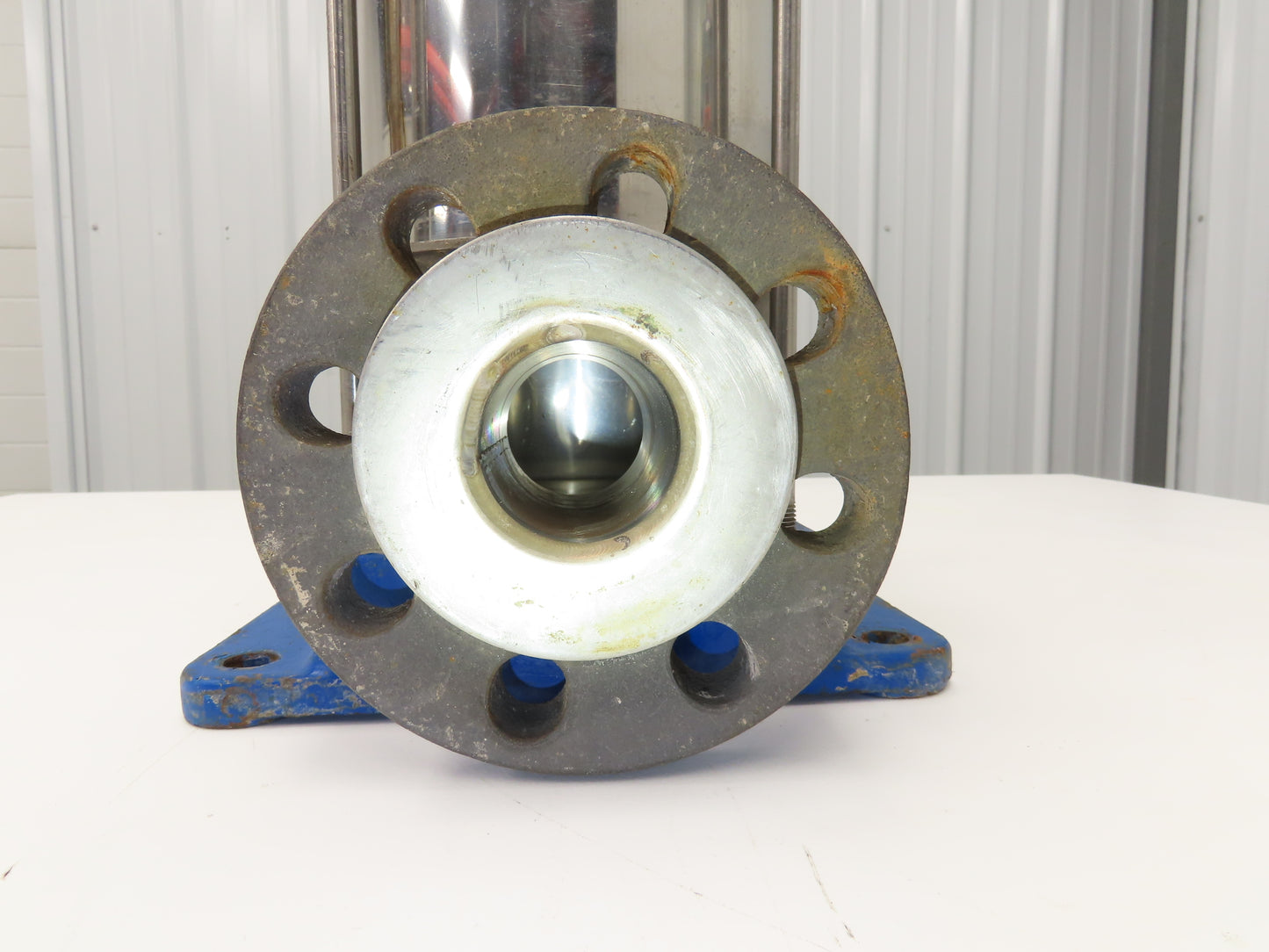 Pentair Aurora 393-4 Inline Multistage Centrifugal Pump 2x2"Flanged Stainless