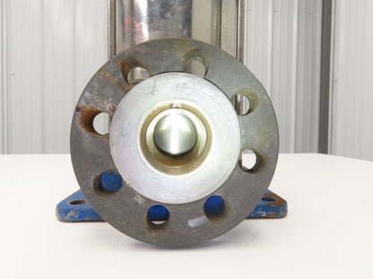 Pentair Aurora 393-4 Inline Multistage Centrifugal Pump 2x2"Flanged Stainless