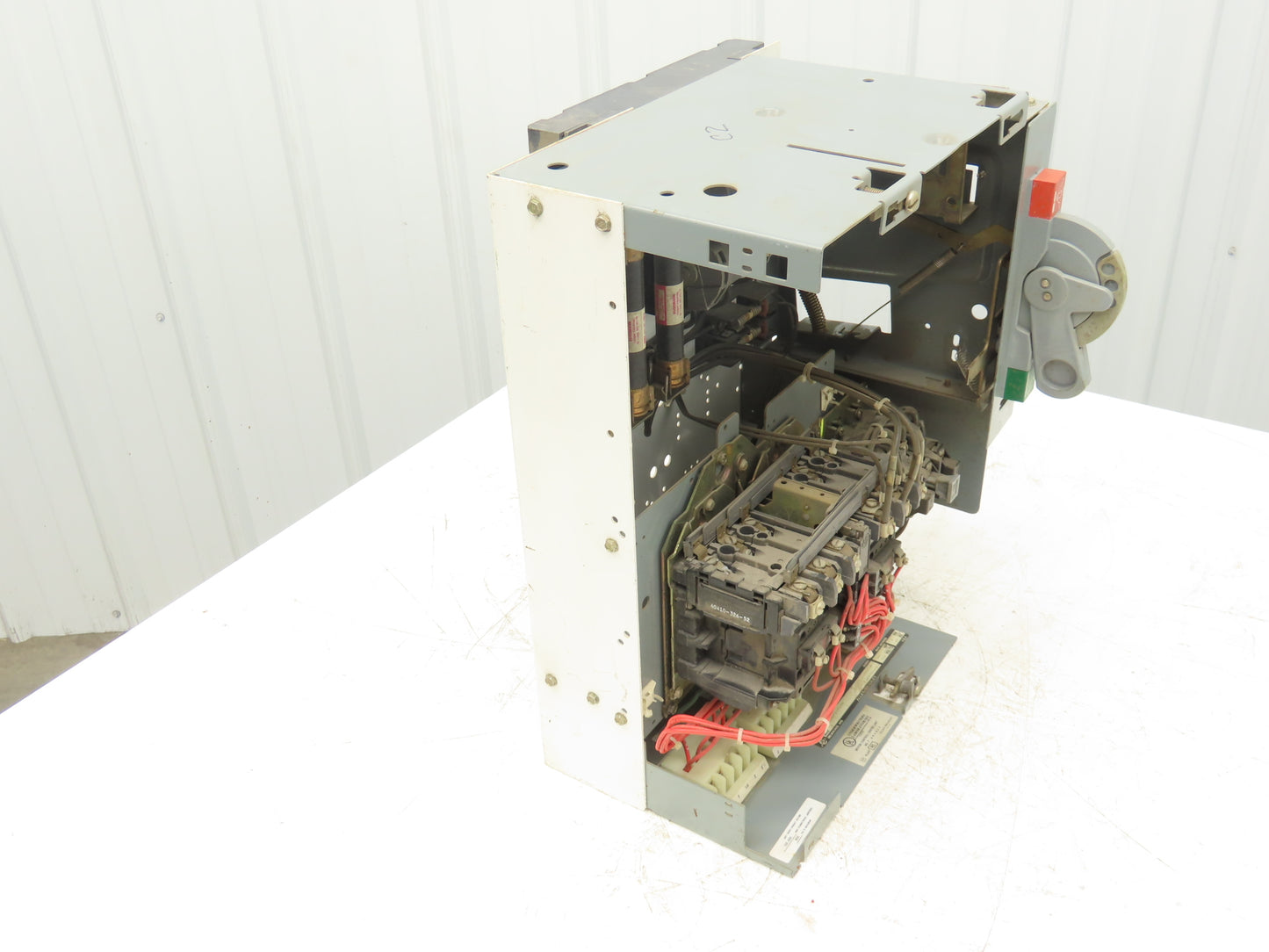 Allen Bradley 2106B Reversing Combination Motor Starter NEMA 1 MCC 10Hp 460V 20"