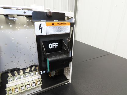 Siemens 30-89258 Bucket MCC Fused Motor Disconnect With 600V 50A Fuses