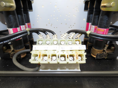 Siemens 30-89258 Bucket MCC Fused Motor Disconnect With 600V 50A Fuses