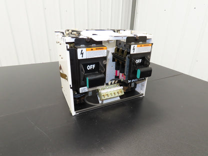 Siemens 30-89258 Bucket MCC Fused Motor Disconnect With 600V 50A Fuses