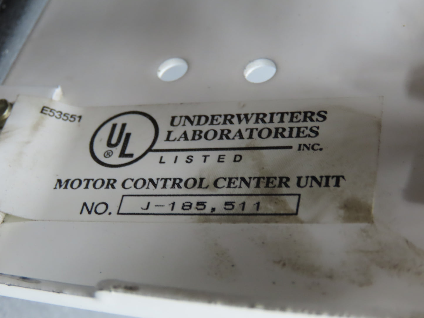 Siemens 30-89258 Bucket MCC Fused Motor Disconnect With 600V 50A Fuses