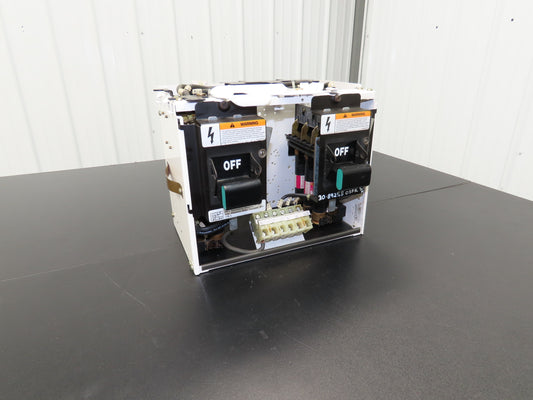 Siemens 30-89258 Bucket MCC Fused Motor Disconnect With 600V 50A Fuses