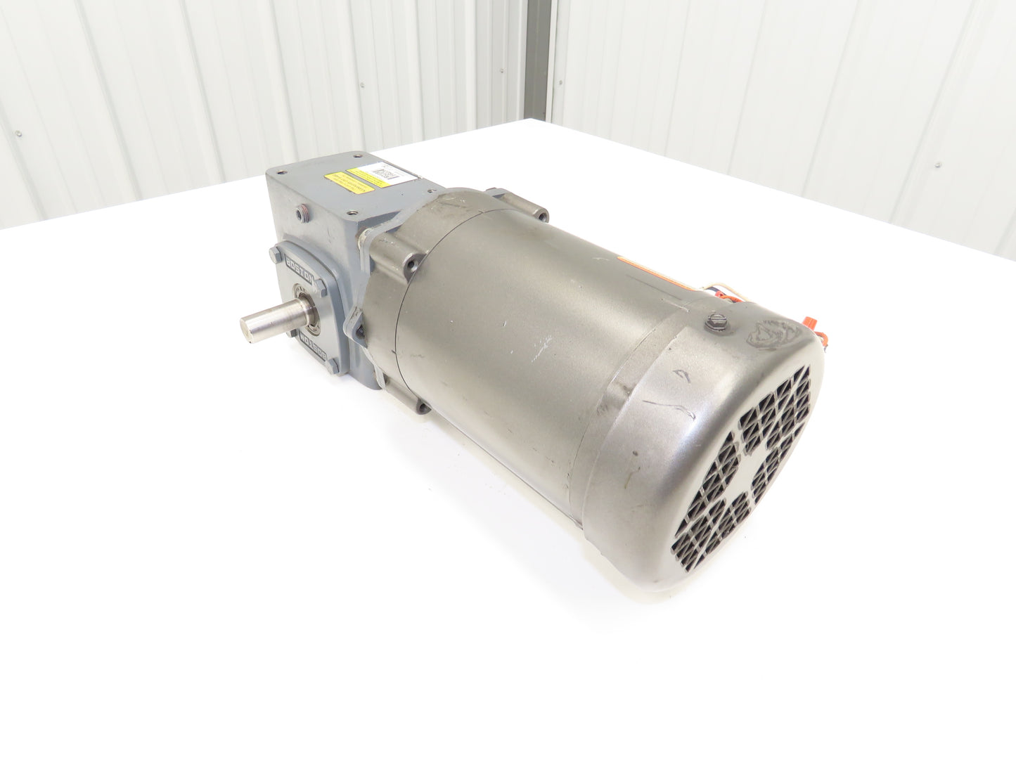 Baldor VM3538 Gearmotor 8:1 Boston Gear Reducer 216rpm 1/2Hp 230/460V 3PH 56C LH