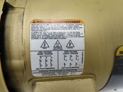 Baldor Reliance VEM3546 Super-E AC Motor 1Hp 1760 RPM 230/460V 3PH 56C TEFC