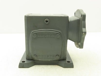 Boston Gear F721-20-B5-J Worm Gearbox 20:1 Reducer 88 RPM 1.4Hp 56C RH Output