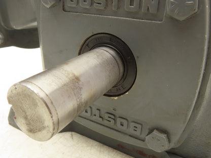 Boston Gear F721-20-B5-J Worm Gearbox 20:1 Reducer 88 RPM 1.4Hp 56C RH Output