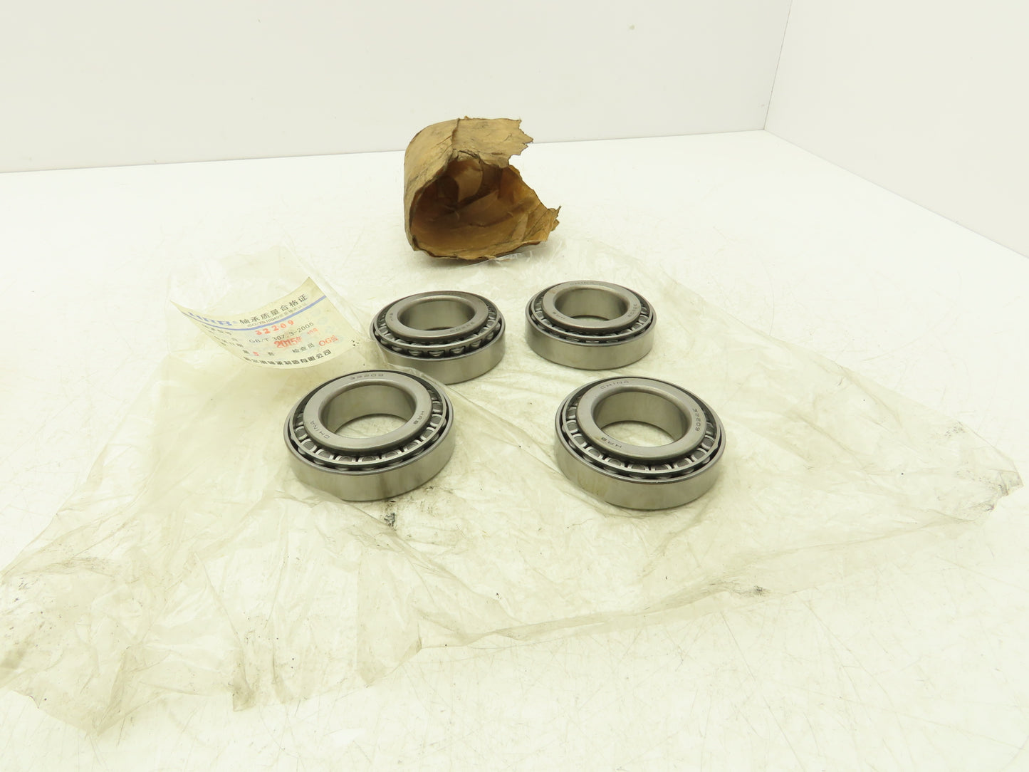 HRB 32209 Tapered Roller Bearing Cone & Cup 45mm Bore 85mm OD 23mm W  Lot of 4