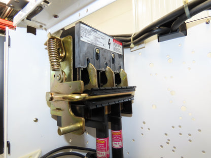 Siemens MCS603 Bucket MCC Fused Motor Disconnect With 600V Fuses One Missing