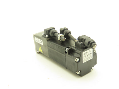 Mitsubishi Electric HF-KP13B Servo Motor w/Brake 106V 3PH 100W 3000 RPM