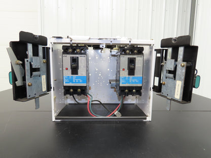 Siemens 51-42062 Bucket Two Breaker MCC 400/600VAC 15/30A 3 Pole 3Ph *Read