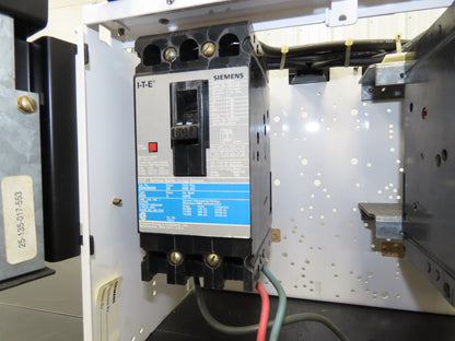 Siemens 51-42062 Bucket Two Breaker MCC 400/600VAC 15/30A 3 Pole 3Ph *Read