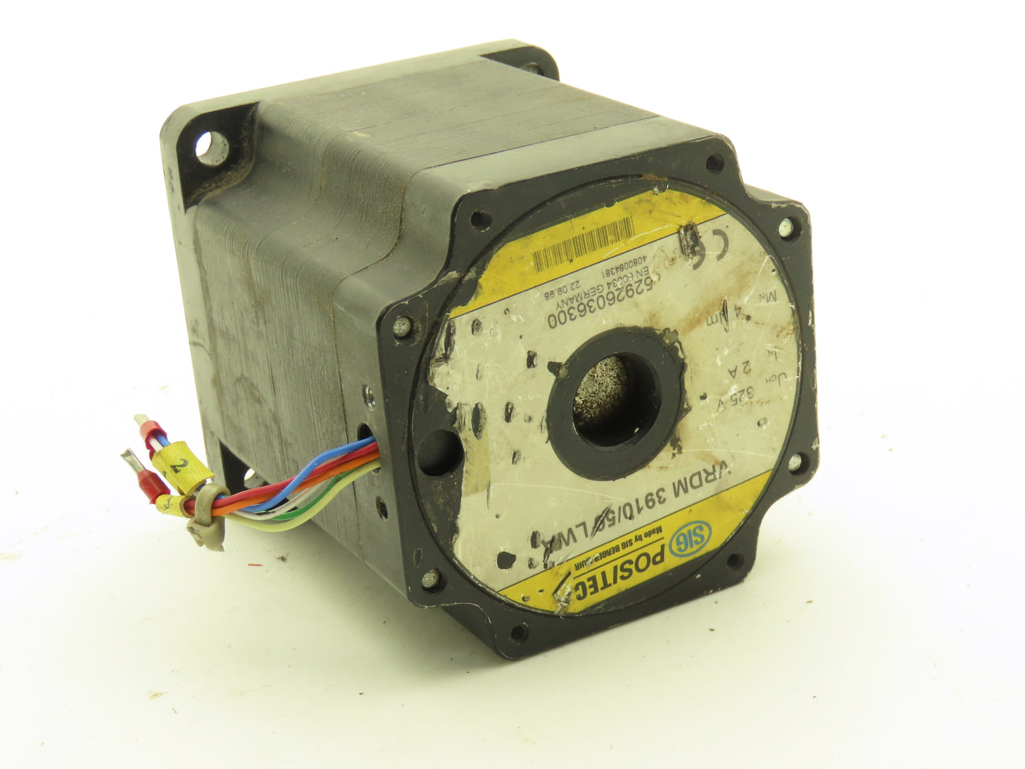 Berger Lahr VRDM 3910/50 LWA Sig Positec Servo Motor 325V 2A 4Nm
