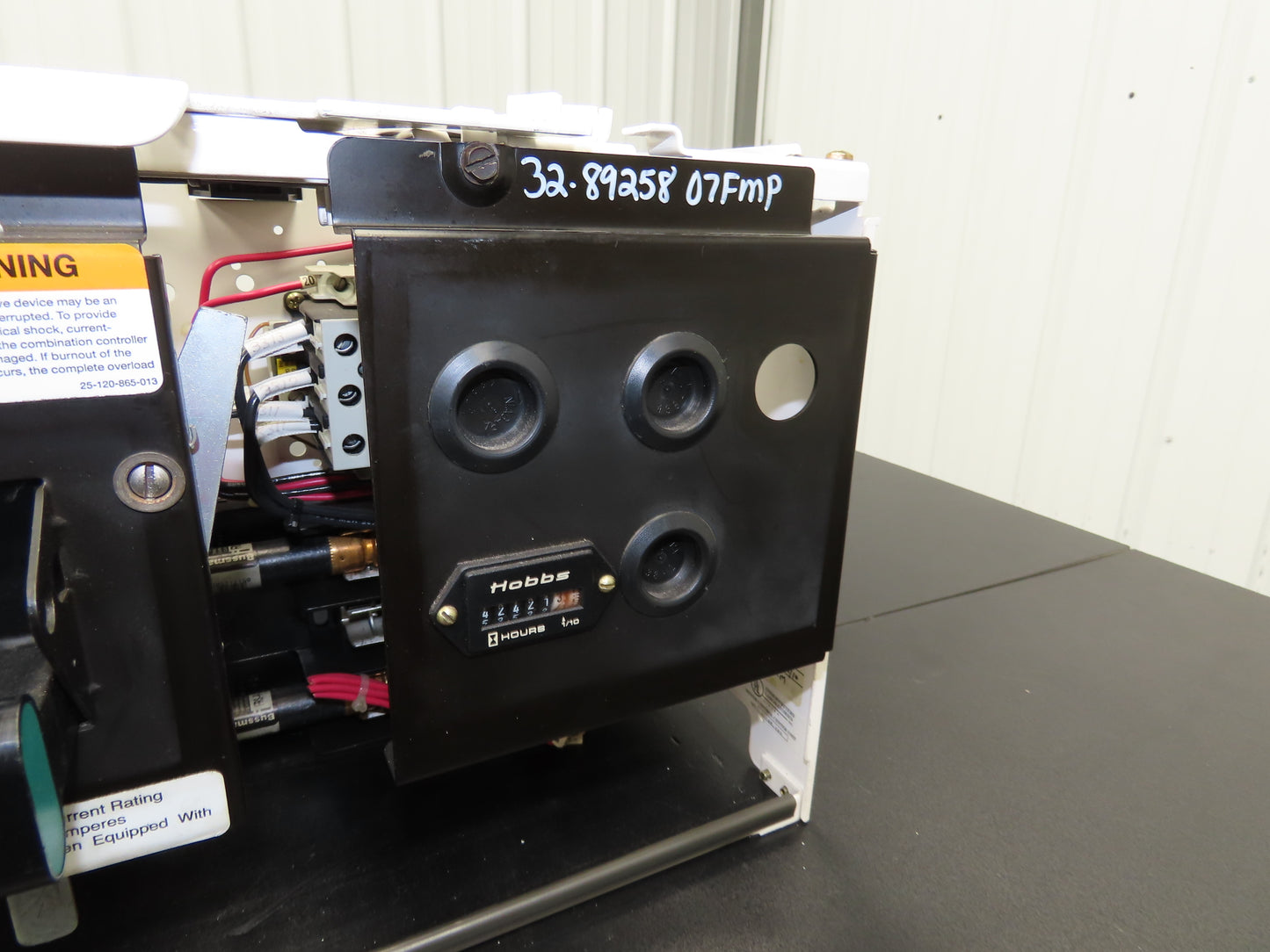 Siemens 32-89258 Combination Bucket Breaker MCC Starter Fused 600VAC 10HP 3Ph