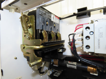 Siemens 32-89258 Combination Bucket Breaker MCC Starter Fused 600VAC 10HP 3Ph