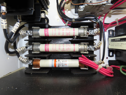 Siemens 32-89258 Combination Bucket Breaker MCC Starter Fused 600VAC 10HP 3Ph