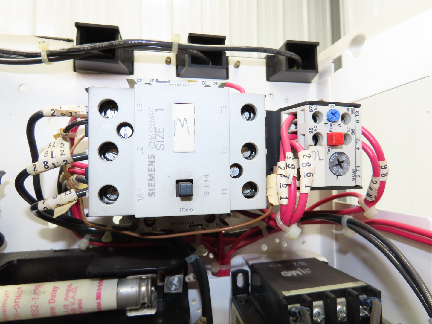 Siemens 32-89258 Combination Bucket Breaker MCC Starter Fused 600VAC 10HP 3Ph