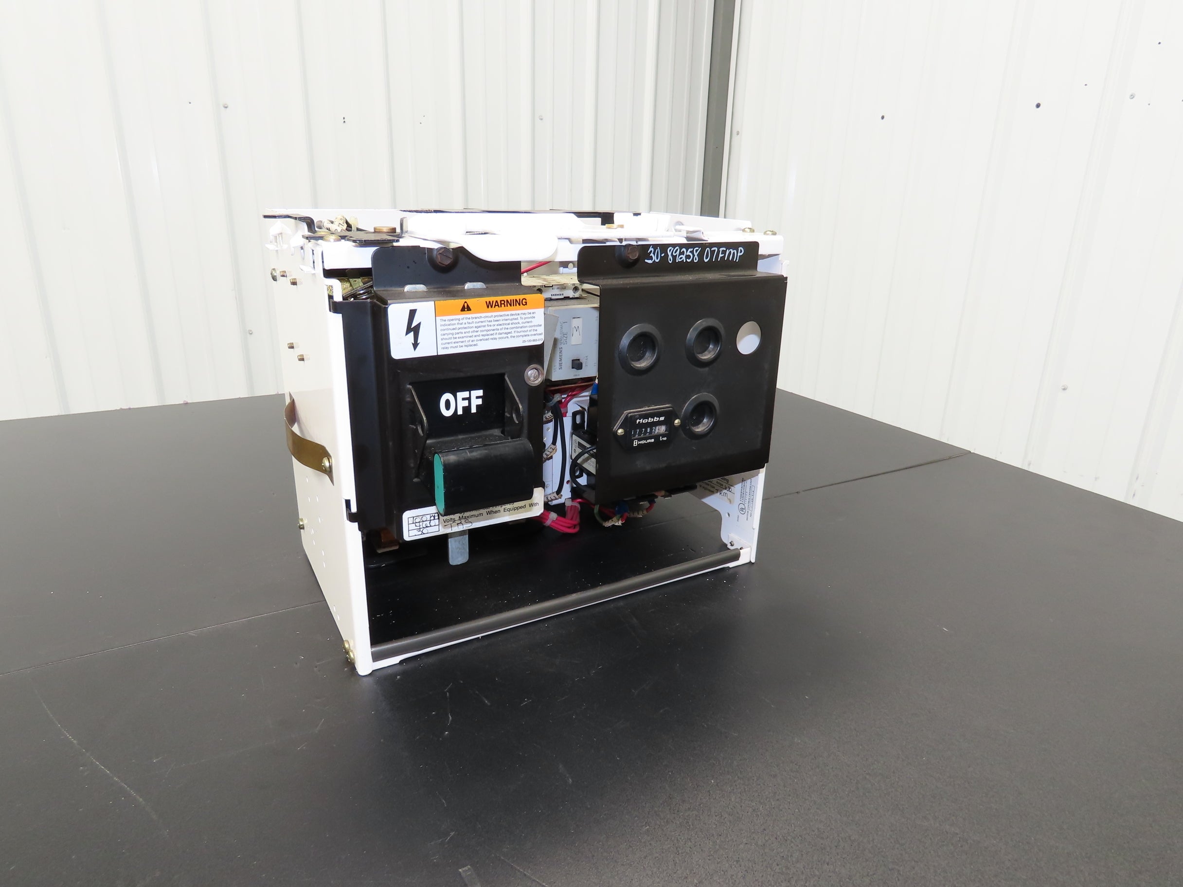 Siemens 32-89258 Combination Bucket Breaker MCC Starter Fused 600VAC 1 ...