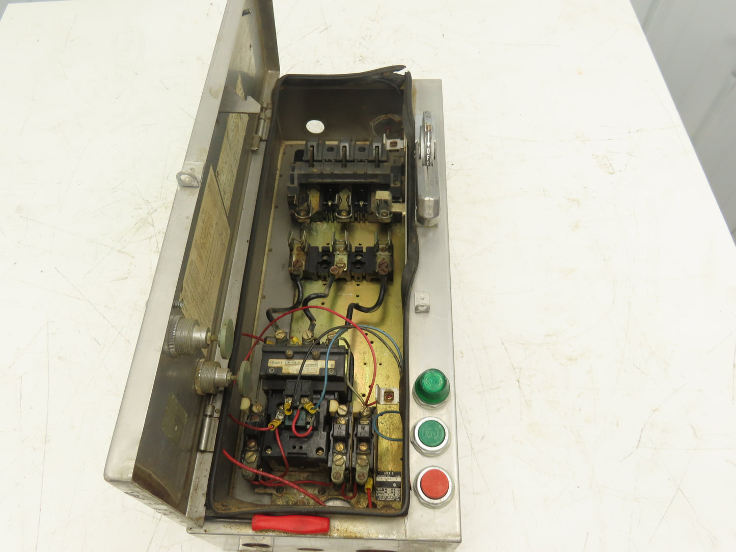Allen Bradley 712-CCAD26 Combination Starter NEMA Size 2 Stainless 25HP 600V 3ph