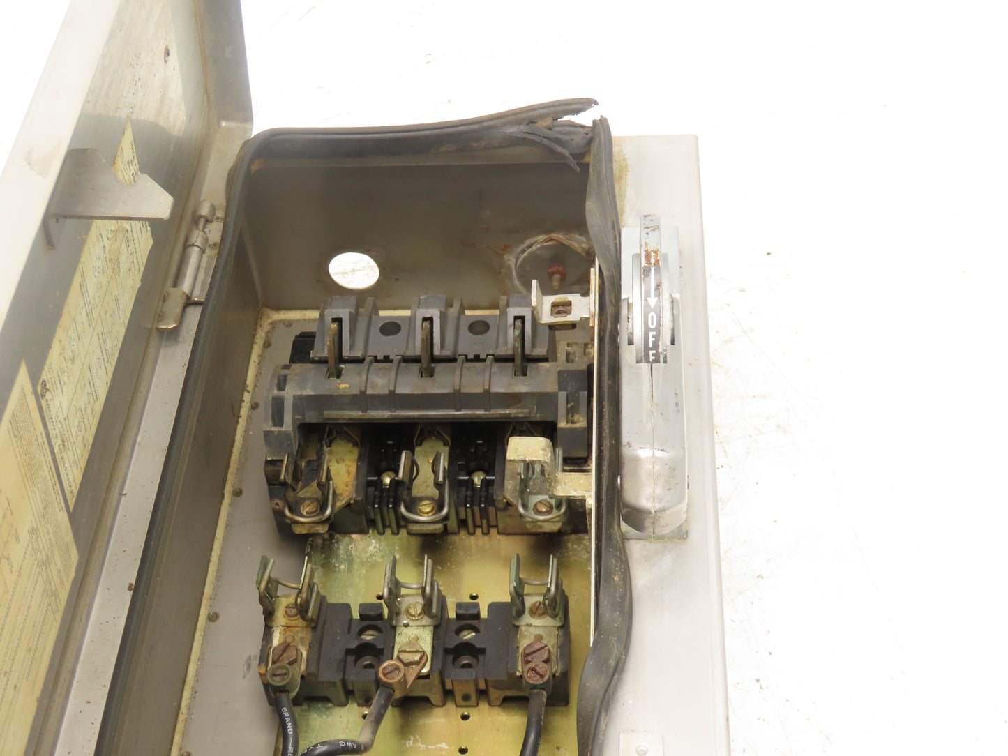 Allen Bradley 712-CCAD26 Combination Starter NEMA Size 2 Stainless 25HP 600V 3ph