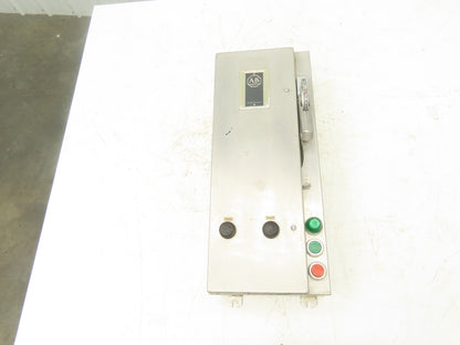 Allen Bradley 712-CCAD26 Combination Starter NEMA Size 2 Stainless 25HP 600V 3ph
