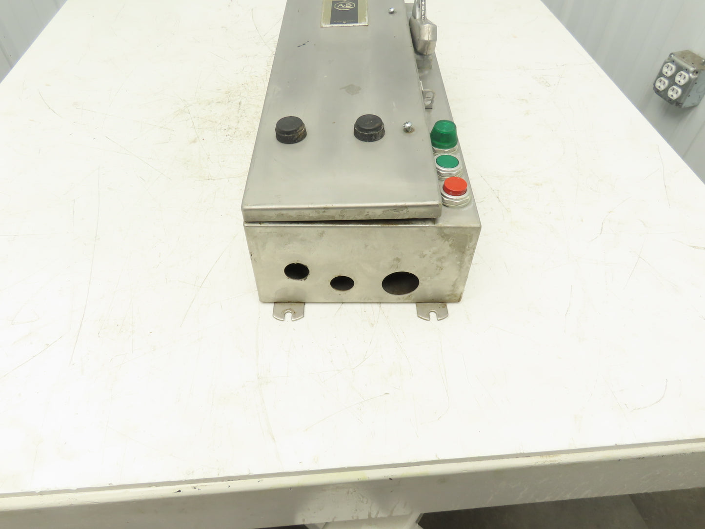 Allen Bradley 712-CCAD26 Combination Starter NEMA Size 2 Stainless 25HP 600V 3ph