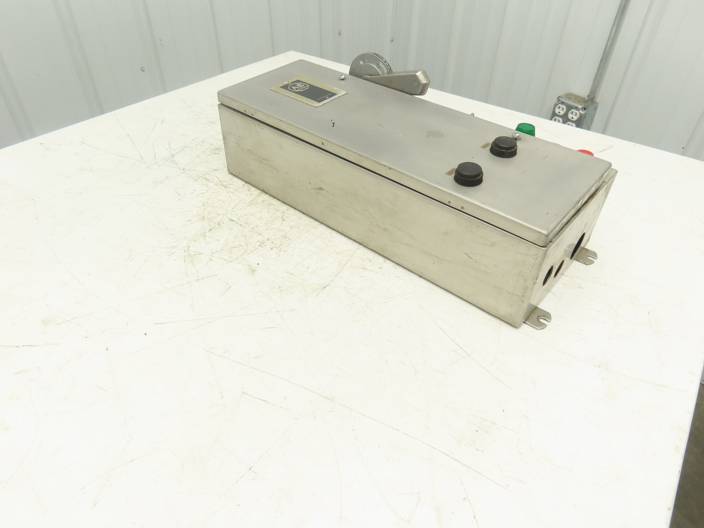 Allen Bradley 712-CCAD26 Combination Starter NEMA Size 2 Stainless 25HP 600V 3ph