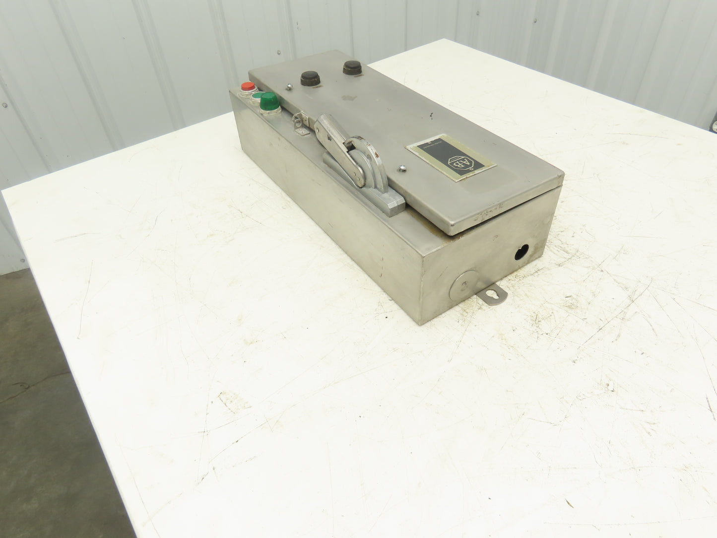 Allen Bradley 712-CCAD26 Combination Starter NEMA Size 2 Stainless 25HP 600V 3ph