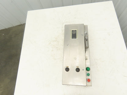Allen Bradley 712-CCAD26 Combination Starter NEMA Size 2 Stainless 25HP 600V 3ph