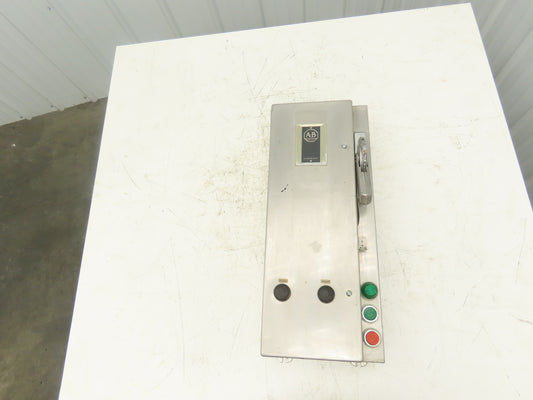 Allen Bradley 712-CCAD26 Combination Starter NEMA Size 2 Stainless 25HP 600V 3ph