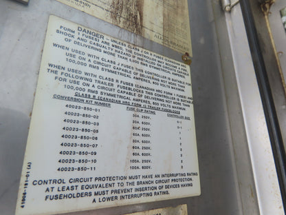 Allen Bradley 512-BCA-24 Combination Starter NEMA Size 1 Stainless 10HP 600V 3ph