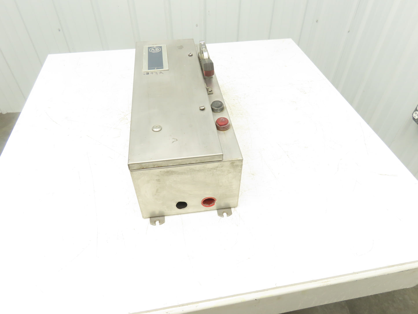 Allen Bradley 512-BCA-24 Combination Starter NEMA Size 1 Stainless 10HP 600V 3ph